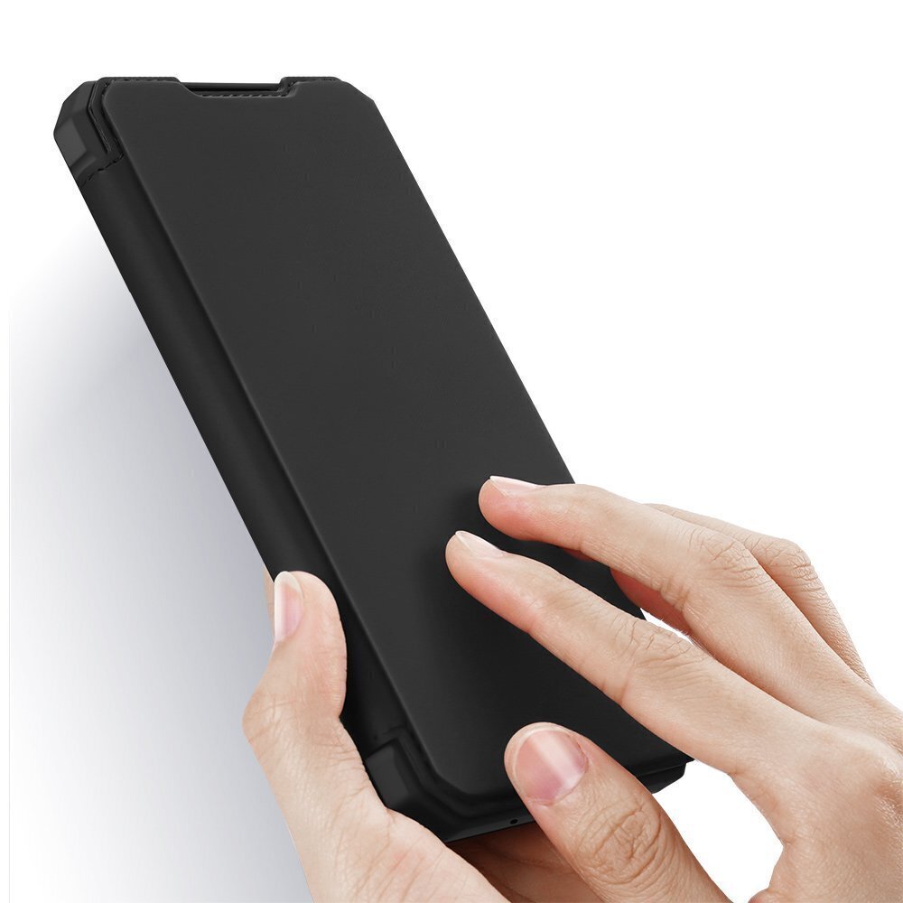 Telefona maciņš Dux Ducis Skin X Bookcase, piemērots Samsung Galaxy S20 FE 5G, melns cena un informācija | Telefonu vāciņi, maciņi | 220.lv