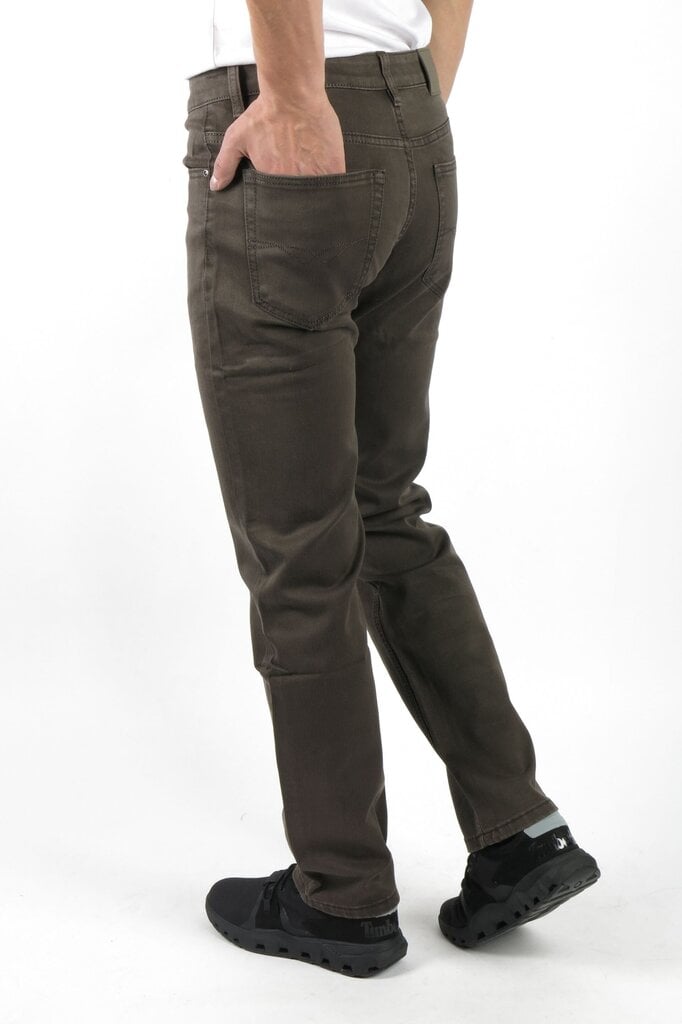 Vīriešu džinsu bikses BIG MORE, zaļas cena un informācija | Vīriešu džinsi | 220.lv