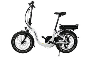 Электрический складной велосипед Blaupunkt Clara 400 20", белый цена и информация | Электровелосипеды | 220.lv