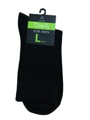 Классические хлопчатобумажные мужские носки (Черные) цена и информация | Мужские носки | 220.lv