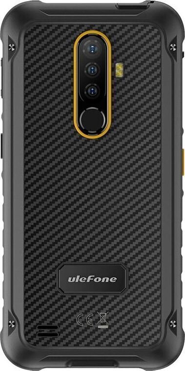 Ulefone Armor X8, 64 GB, Dual SIM, Black/Orange cena un informācija | Mobilie telefoni | 220.lv