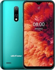 UleFone Note 8P, 16 GB, Dual SIM, Midnight Green cena un informācija | Mobilie telefoni | 220.lv