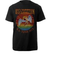 Мужская футболка Led Zeppelin с короткими рукавами цена и информация | Мужские футболки | 220.lv
