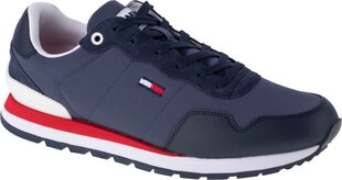 Sporta apavi vīriešiem Tommy Hilfiger Jeans Lifestyle Mix Runner EM0EM00578, zili cena un informācija | Sporta apavi vīriešiem | 220.lv