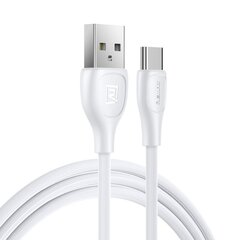 Remax lesu pro USB / USB-C datu un uzlādes vads 2.1A 480 Mbps 1m, balts cena un informācija | Savienotājkabeļi | 220.lv