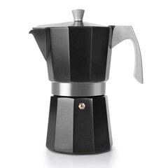 Эспрессо кофеварка evva черная, на 9 чашек цена и информация | Чайники, кофейники | 220.lv