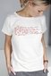 Sieviešu T-krekls MUSIKA, balts cena un informācija | T-krekli sievietēm | 220.lv