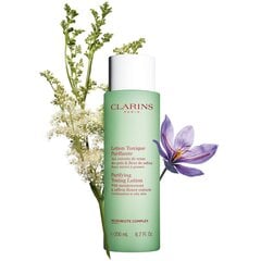 Tonizējošs sejas losjons Clarins Purifying 200 ml cena un informācija | Sejas ādas kopšana | 220.lv