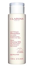 Очищающее молочко для лица Clarins Velvet 200 мл цена и информация | Средства для очищения лица | 220.lv