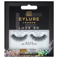 Pielīmējamās skropstas Eylure Luxe 3D Star Lash cena un informācija | Mākslīgās skropstas, skropstu atliecēji | 220.lv