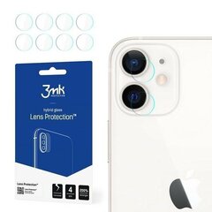 Aizsargstikliņš kamerai 3MK FlexibleGlass Lens, piemērots Apple iPhone 12 cena un informācija | Ekrāna aizsargstikli | 220.lv