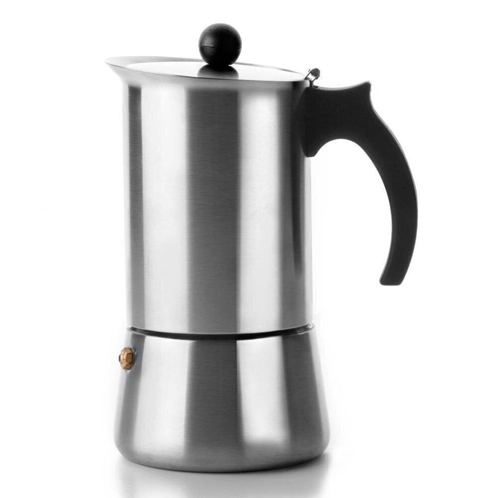 Espresso krūze, 4 tasēm, 185 ml cena un informācija | Kafijas kannas, tējkannas | 220.lv