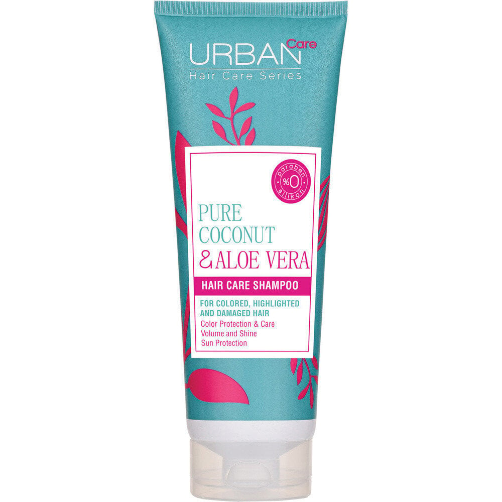 UrbanCare Hair Care Shampoo Coconut&Aloe Vera, 250 ml цена и информация | Šampūni | 220.lv