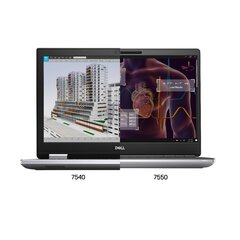 Dell Precision 7550 FHD i7-10750H 16GB 512GB T1000 cena un informācija | Portatīvie datori | 220.lv