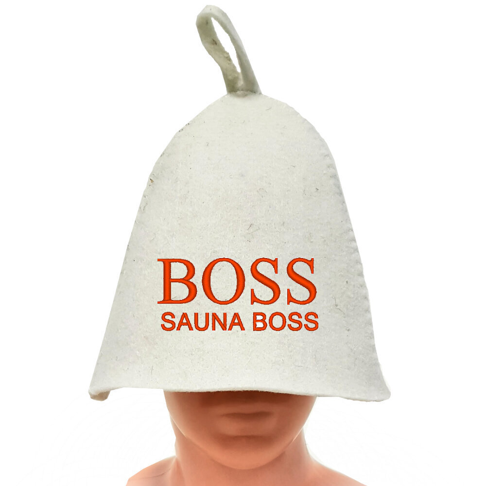 Lina pirts cepure ar izšuvumu Sauna BOSS цена и информация | Pirts lietas | 220.lv