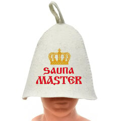 Pirts cepure ar izšuvumu Sauna master cena un informācija | Pirts lietas | 220.lv