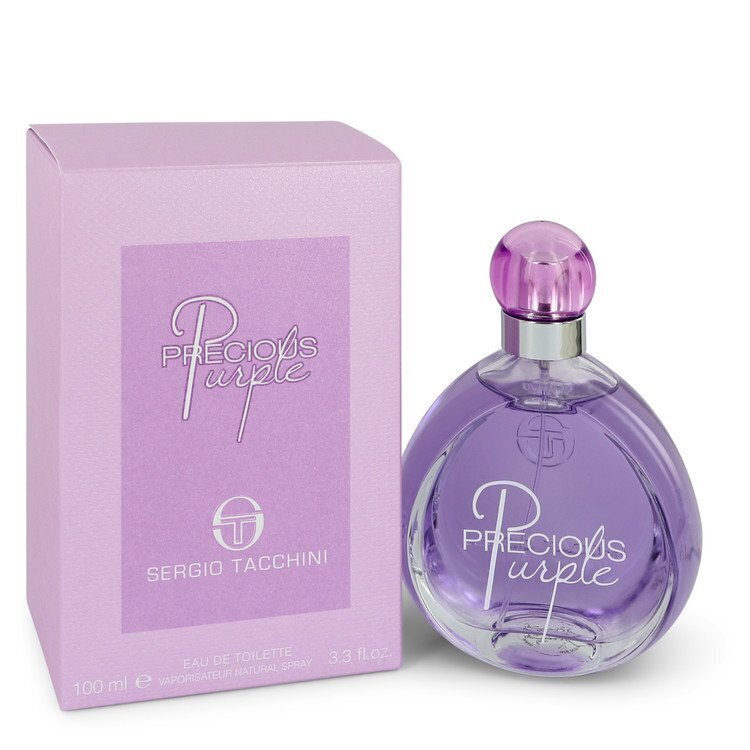 Tualetes ūdens Sergio Tacchini Precious Purple EDT sievietēm 100 ml цена и информация | Sieviešu smaržas | 220.lv