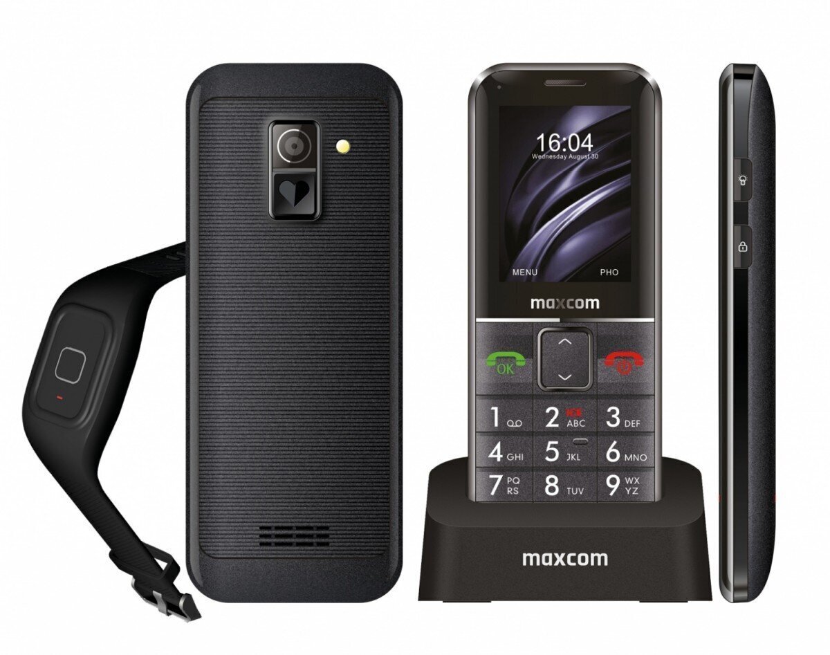 Maxcom Comfort MM735 Black цена и информация | Mobilie telefoni | 220.lv