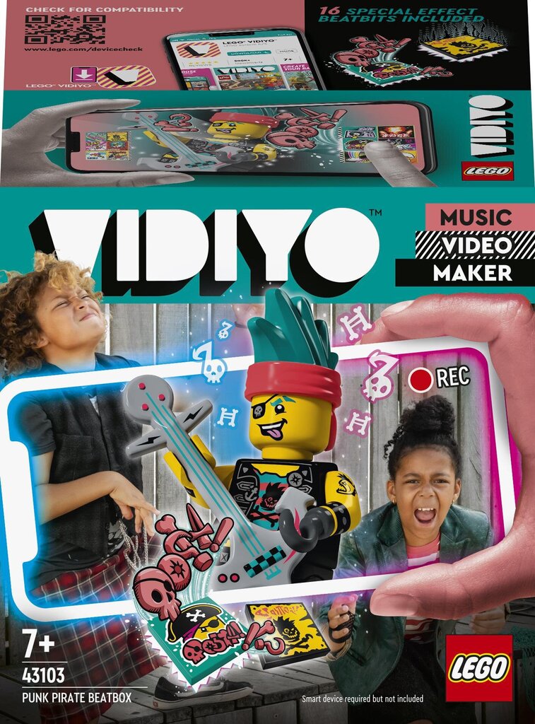 43103 LEGO® VIDIYO Panku pirāta BeatBox cena un informācija | Konstruktori | 220.lv