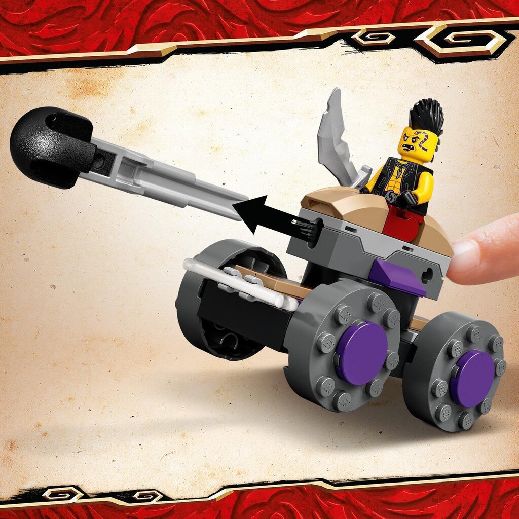 71740 LEGO® NINJAGO Jay elektrorobots цена и информация | Konstruktori | 220.lv