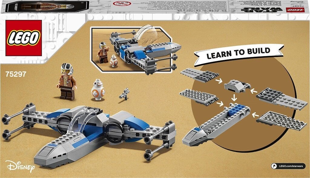 75297 LEGO® Star Wars Resistance X-Wing cena un informācija | Konstruktori | 220.lv