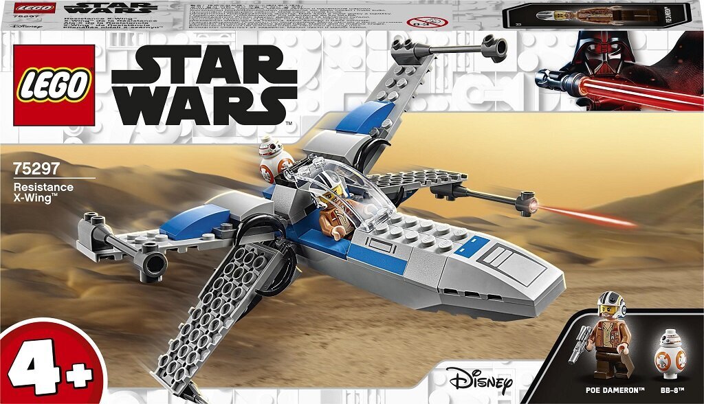 75297 LEGO® Star Wars Resistance X-Wing cena un informācija | Konstruktori | 220.lv