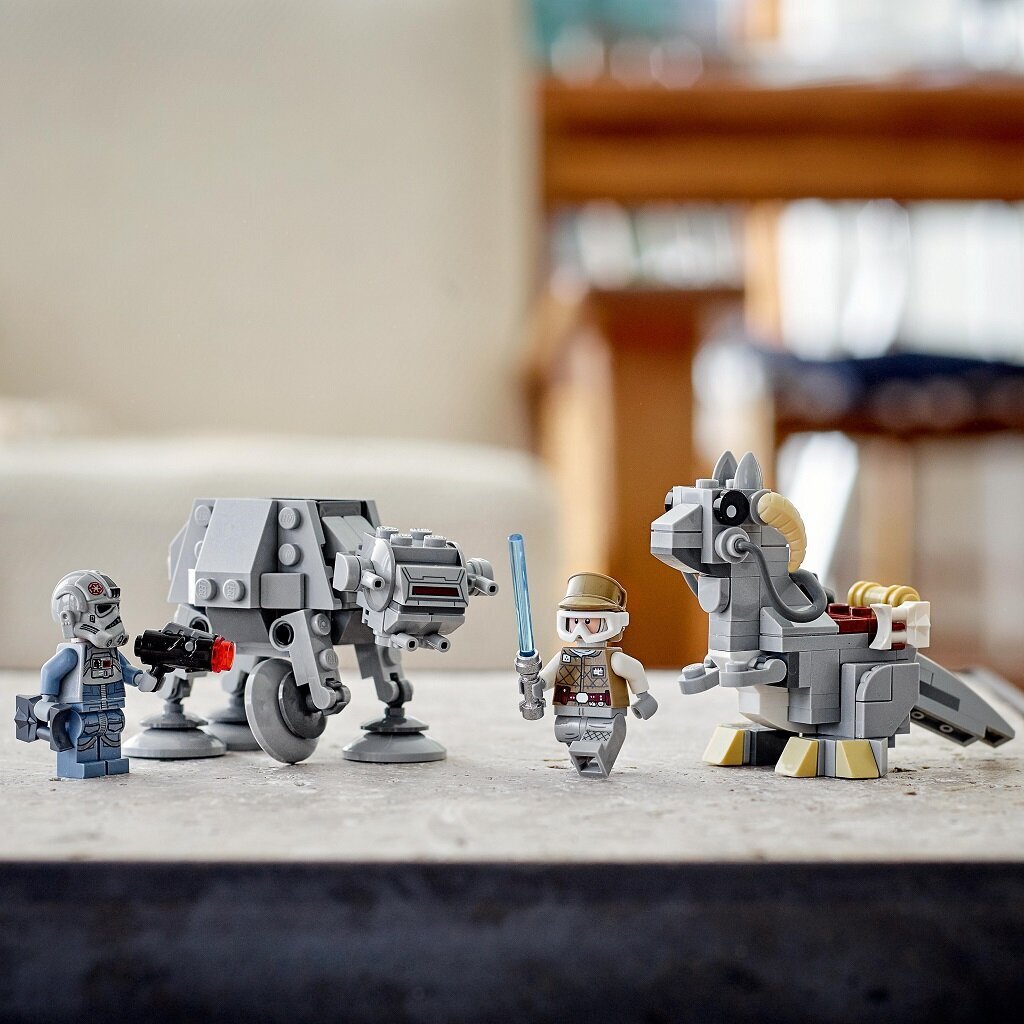 75298 LEGO® Star Wars AT-AT pret Tauntaun mikrocīnītāju cena un informācija | Konstruktori | 220.lv