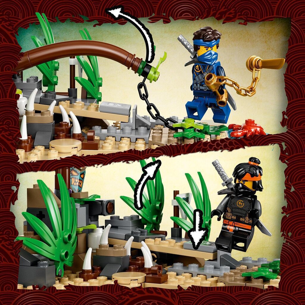 71747 LEGO® NINJAGO Sargu ciemats cena un informācija | Konstruktori | 220.lv