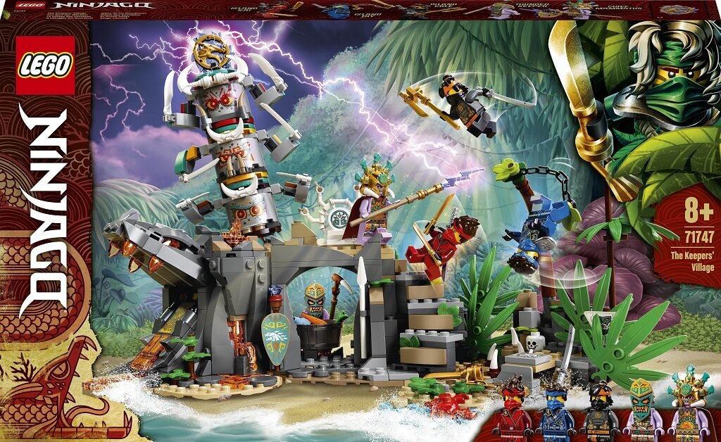 71747 LEGO® NINJAGO Sargu ciemats cena un informācija | Konstruktori | 220.lv