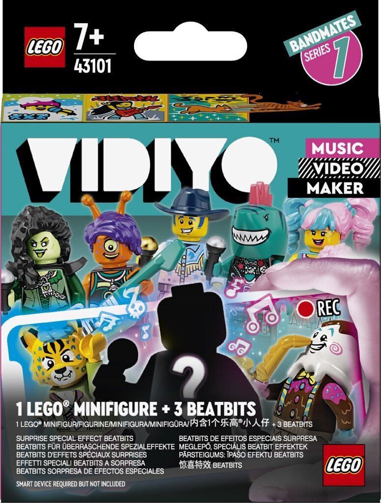 43101 LEGO® VIDIYO Mūzikas grupas dalībnieki цена и информация | Konstruktori | 220.lv