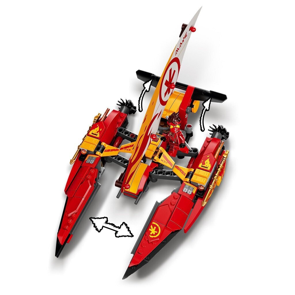 71748 LEGO® NINJAGO Katamarānu cīņa jūrā cena un informācija | Konstruktori | 220.lv