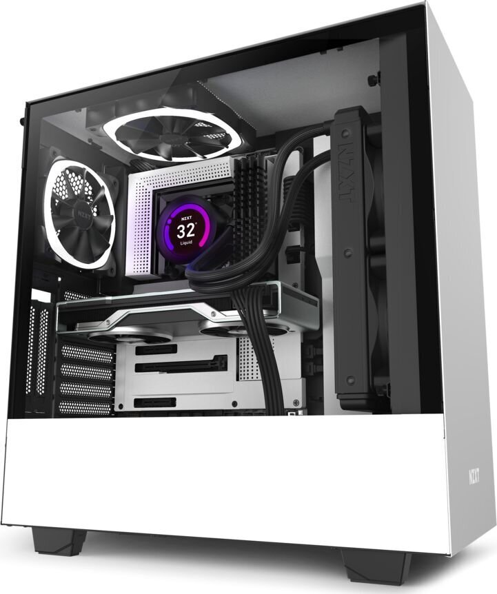 Šķidruma dzesēšanas komplekts NZXT Kraken Z53 240 mm RGB 2300 rpm 36 dB цена и информация | Datora ventilatori | 220.lv