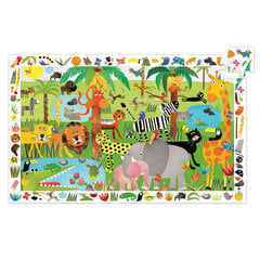 Puzle Djeco džungļi, DJ07590, 35 d. cena un informācija | Puzles, 3D puzles | 220.lv