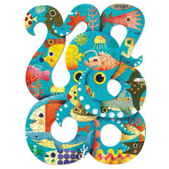 Puzle astoņkāja formā (350 gab.), Djeco DJ07651 cena un informācija | Puzles, 3D puzles | 220.lv