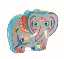 Пазл «Слонёнок», 24 эл., DJECO DJ07208 цена и информация | Пазлы | 220.lv