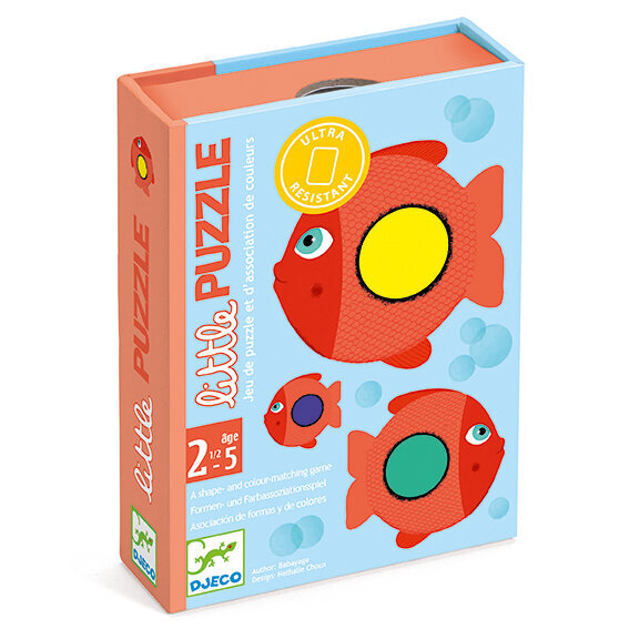 Kāršu spēle mazajiem - Mazā puzle, Djeco DJ05060 cena un informācija | Galda spēles | 220.lv