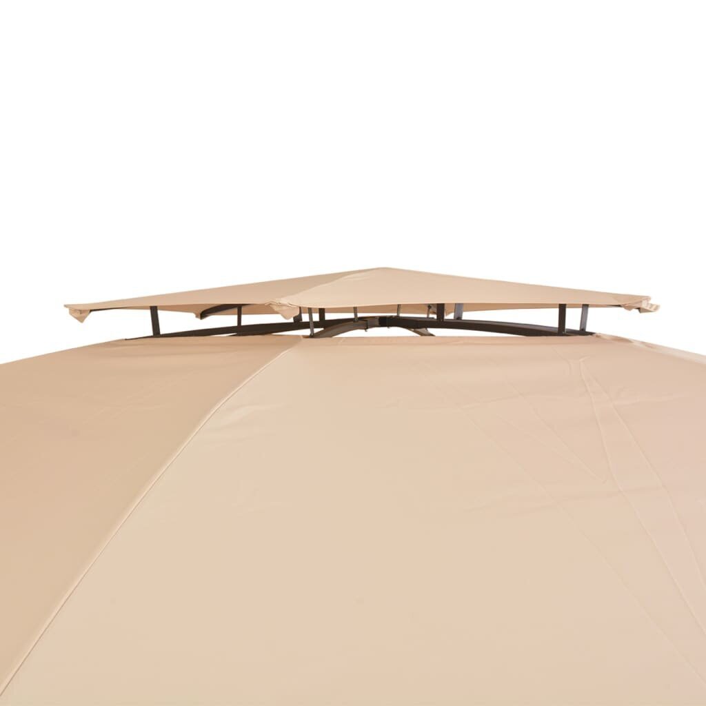 Āra telts ar aizkariem, 360x265 cm cena un informācija | Dārza nojumes un lapenes | 220.lv
