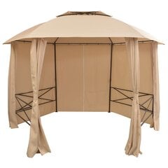Уличная палатка с занавесками, 360x265 см цена и информация | Беседки | 220.lv