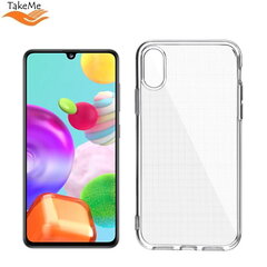 TakeMe Perfect Clear 2mm Caurspīdīgs aizmugures maks priekš Samsung Galaxy A41 (A415F) цена и информация | Чехлы для телефонов | 220.lv