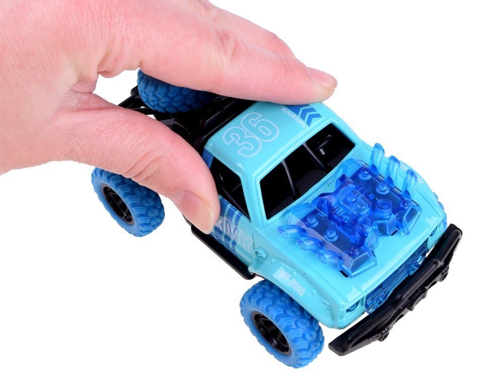 Rotaļu mašīna „Auto Predator 4x4“, zilas krāsas цена и информация | Rotaļlietas zēniem | 220.lv