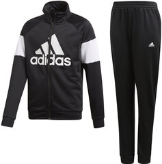Cпортивный костюм Adidas Yb Ts Bos Black White цена и информация | Комплекты для мальчиков | 220.lv