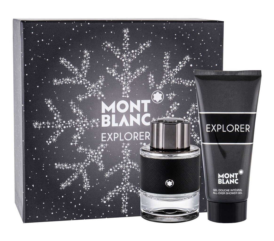 Komplekts Montblanc Explorer: EDP vīriešiem 60 ml + dušas želeja 100 ml cena un informācija | Vīriešu smaržas | 220.lv