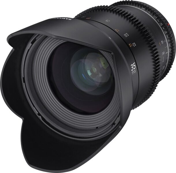 Samyang 35mm T1.5 VDSLR MK2 Canon cena un informācija | Objektīvi | 220.lv