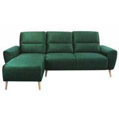 Stūra dīvāns Selsey Moon, zaļš cena un informācija | Stūra dīvāni | 220.lv