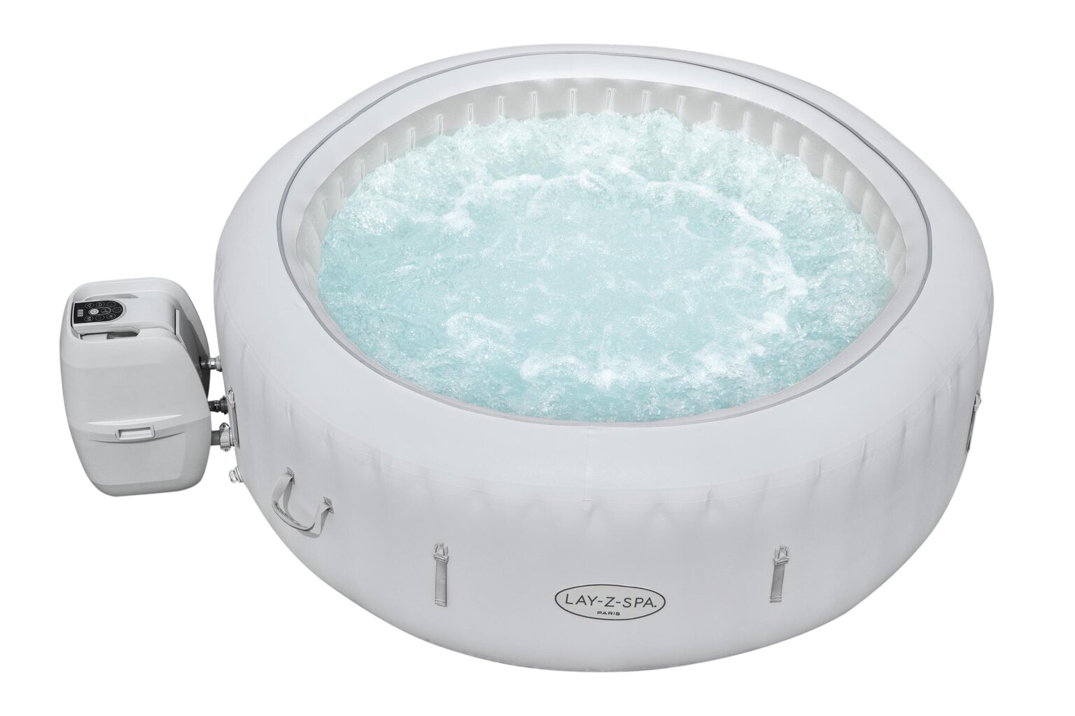 Masāžas baseins ar filtru Bestway Lay-Z-Spa® Paris AirJet™ 196 x 66 cm цена и информация | Baseini | 220.lv