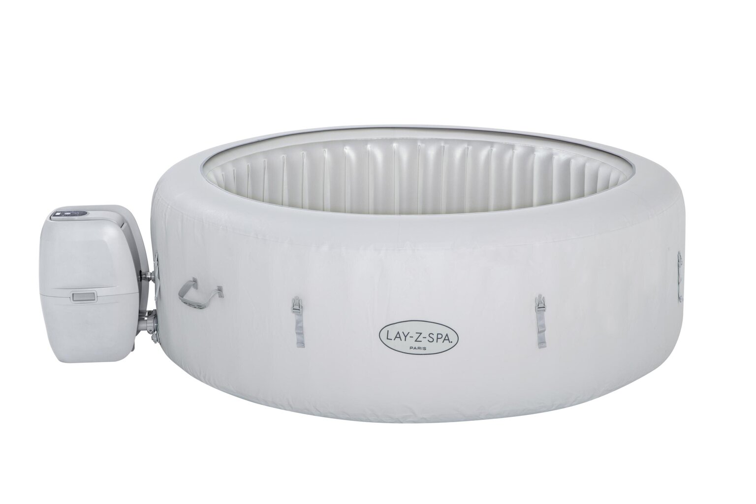 Masāžas baseins ar filtru Bestway Lay-Z-Spa® Paris AirJet™ 196 x 66 cm cena un informācija | Baseini | 220.lv