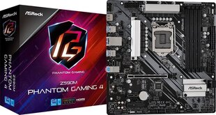 ASRock Z590M Phantom Gaming 4 cena un informācija | Mātesplates | 220.lv