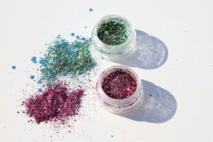 Sejas mirdzums G Beauty Glitter Lab Jadestone & Amethyst, 2 gab. цена и информация | Тушь, средства для роста ресниц, тени для век, карандаши для глаз | 220.lv