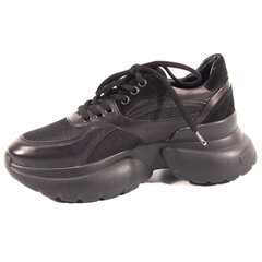 Женские кожаные кроссовки Corso Vito, черные цена и информация | Спортивная обувь, кроссовки для женщин | 220.lv