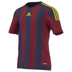 Vīriešu T-krekls Adidas Striped 15, sarkans цена и информация | Мужская спортивная одежда | 220.lv